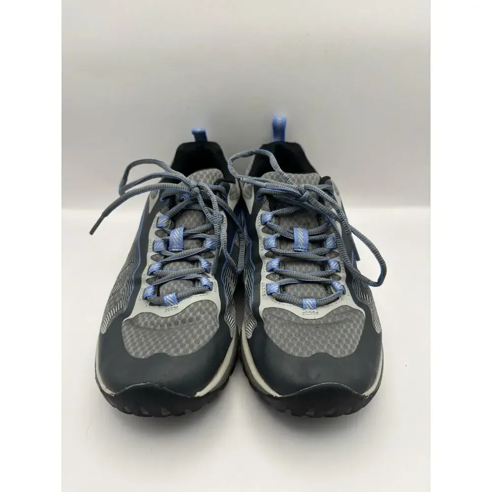 Merrell Siren Edge 3 Hiking Gray And Blue Sneakers Women Size 8.5